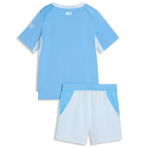 Manchester City Home Kids Soccer Jerseys Kit 2026/27