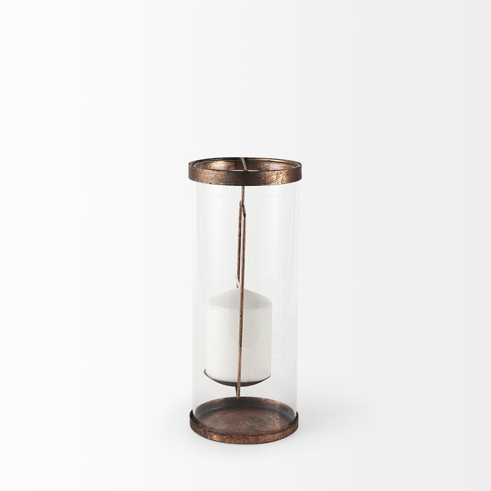 McClure Small Copper Suspended Table Candle Holder