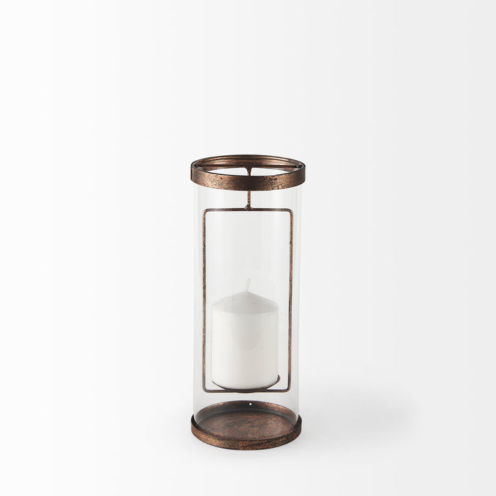 McClure Small Copper Suspended Table Candle Holder
