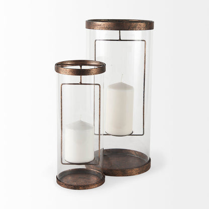 McClure Small Copper Suspended Table Candle Holder