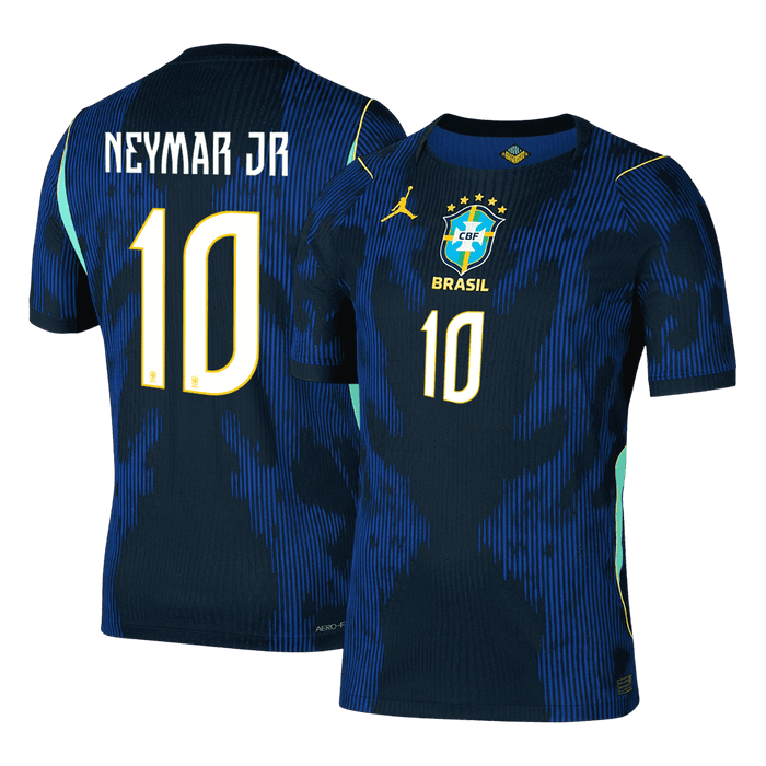 NEYMAR JR. #10 Brazil Away Soccer Jersey World Cup 2026
