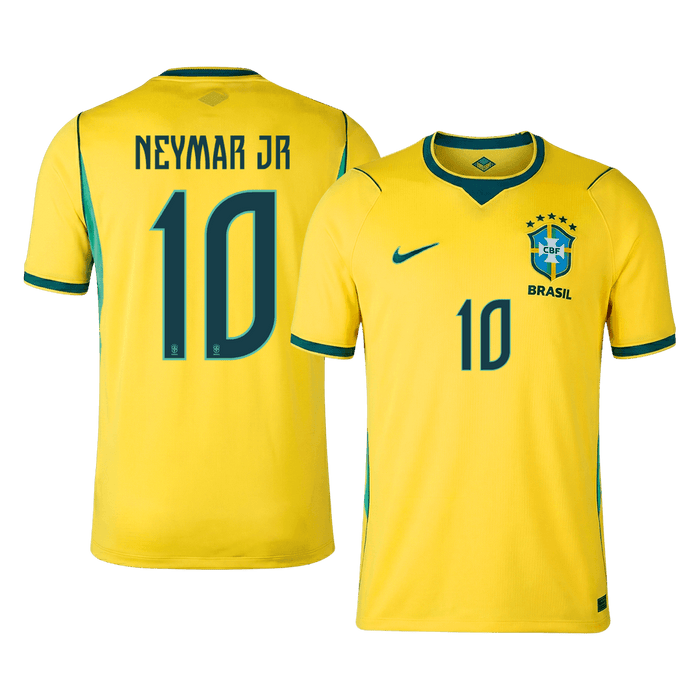 NEYMAR JR. #10 Brazil Home Player Version Jersey World Cup 2026