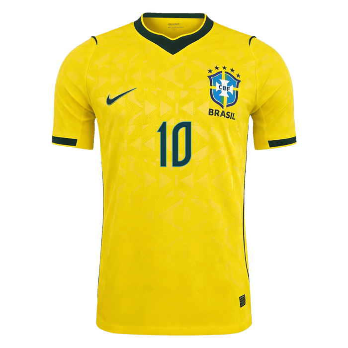 NEYMAR JR. #10 Brazil Home Player Version Jersey World Cup 2026
