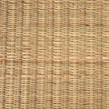 Nia 18.5L x 13.4W x 14.6H Set of 2 Light Brown Seagrass Rectangular Basket with Handles