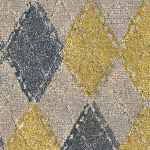 Oblique Argyle - Golden Slate - 4131 - 06