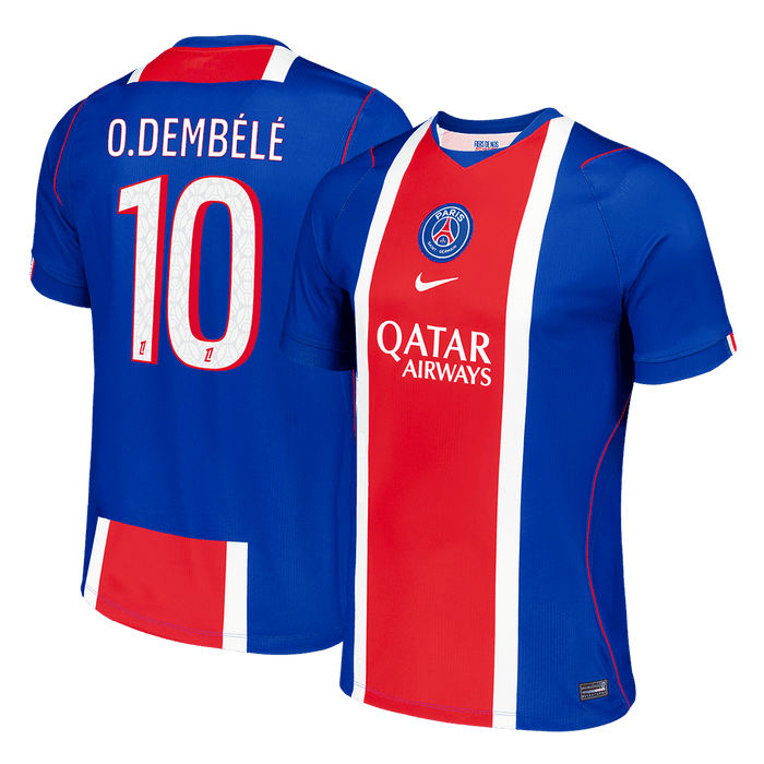 O.DEMBéLé #10 PSG Home Soccer Jersey 2026/27