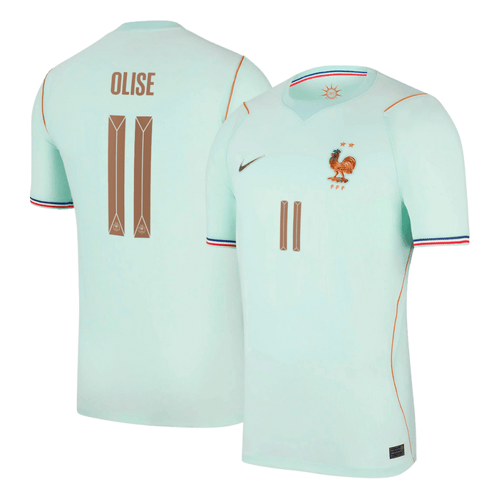 OLISE #11 France Away Soccer Jersey World Cup 2026