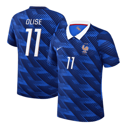 OLISE #11 France Home Player Version Jersey World Cup 2026