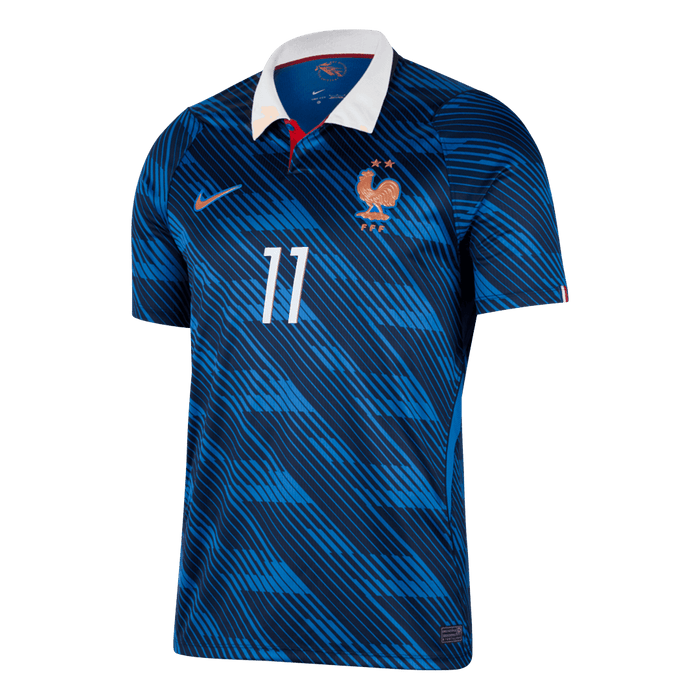 OLISE #11 France Home Soccer Jersey World Cup 2026