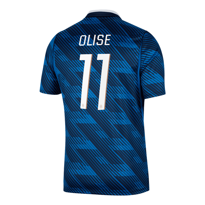 OLISE #11 France Home Soccer Jersey World Cup 2026