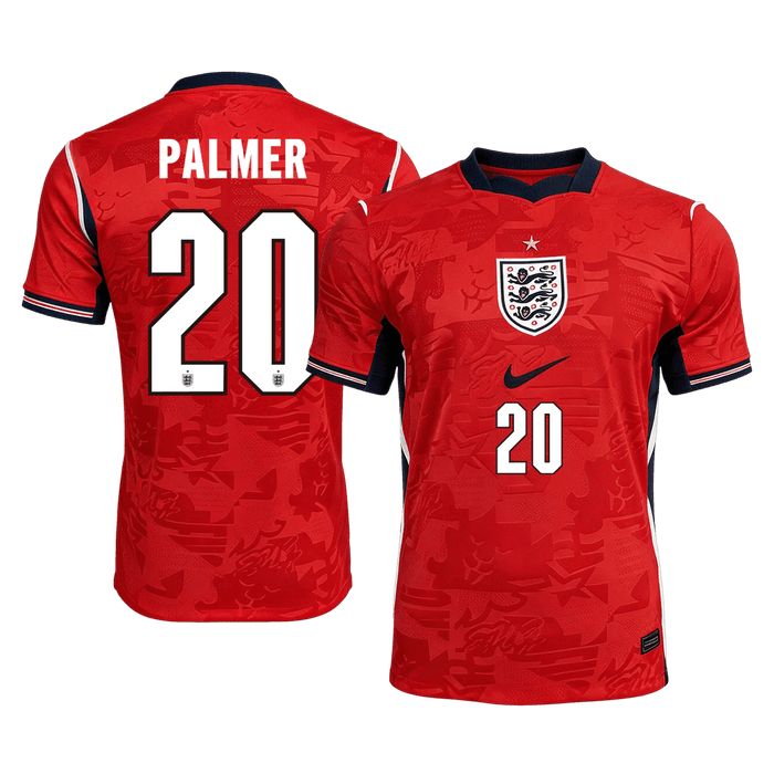 PALMER #20 England Away Soccer Jersey World Cup 2026