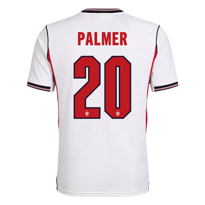 PALMER #20 England Home Soccer Jersey World Cup 2026