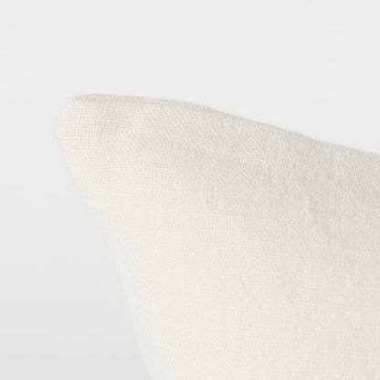 Patrice 22 x 22 Cream With Gray Stripes Decorative Pillow Cover