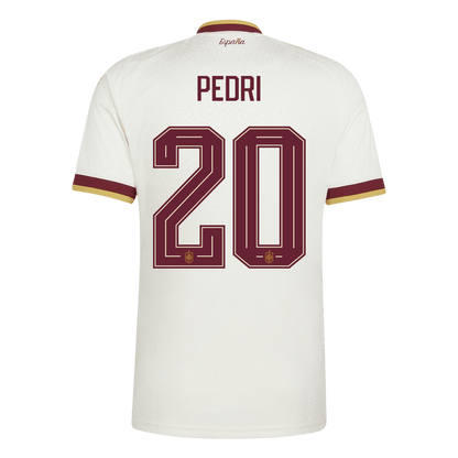 PEDRI #20 Spain Away Soccer Jersey World Cup 2026