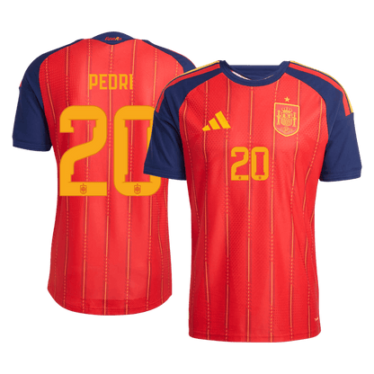 PEDRI #20 Spain Home Player Version Jersey World Cup 2026