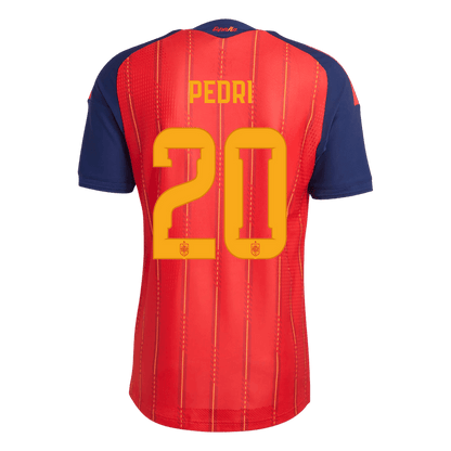 PEDRI #20 Spain Home Player Version Jersey World Cup 2026