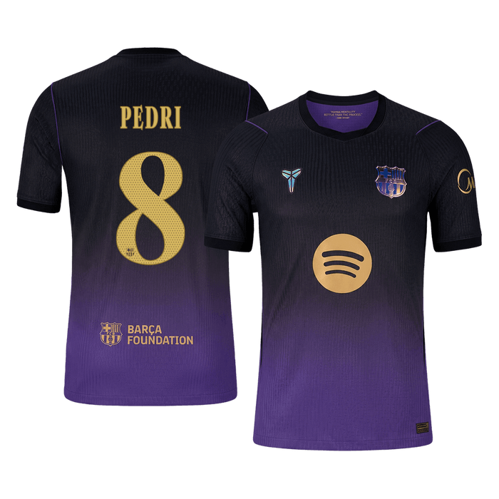 PEDRI #8 Barcelona Away Player Version Jersey 2026/27 - UCL