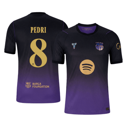PEDRI #8 Barcelona Away Player Version Jersey 2026/27 - UCL