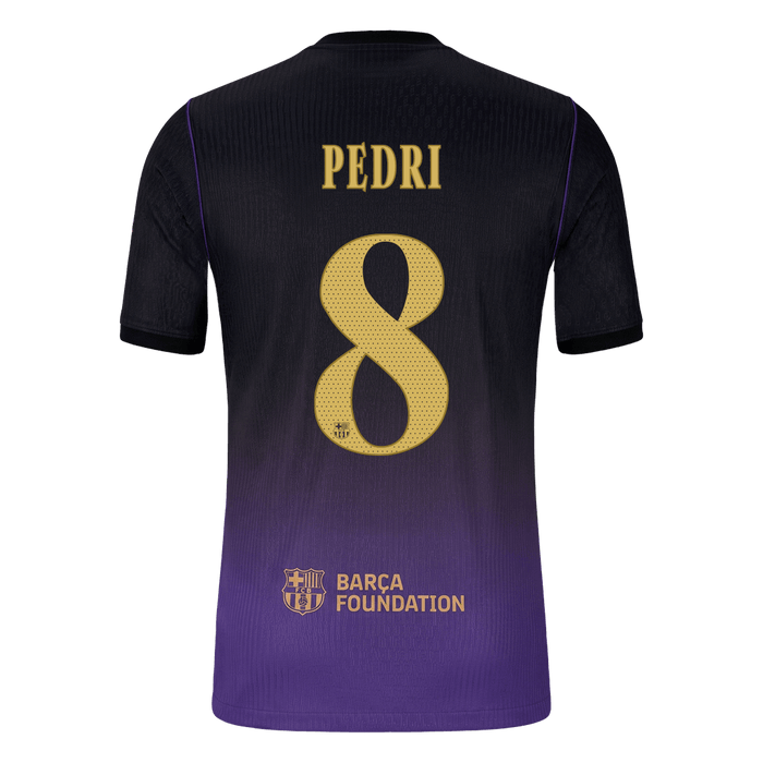 PEDRI #8 Barcelona Away Player Version Jersey 2026/27 - UCL