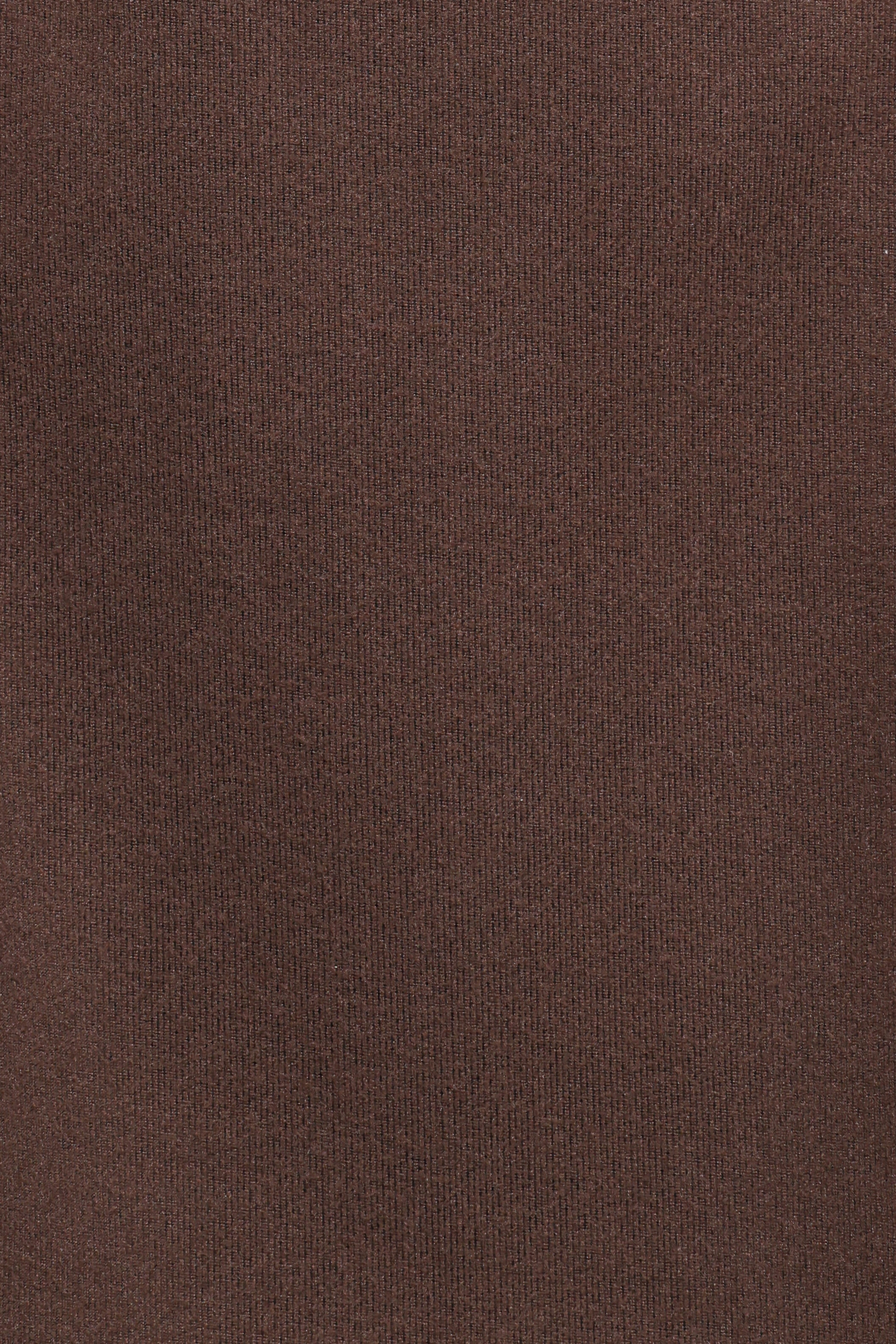 Cassia Belted Aline Skirt - Chocolate Brown