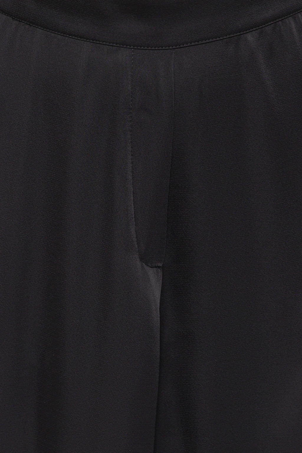 Clara Wide Leg Tailored Pant - Black