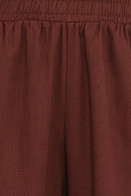 Dalton Pant - Brown Cream