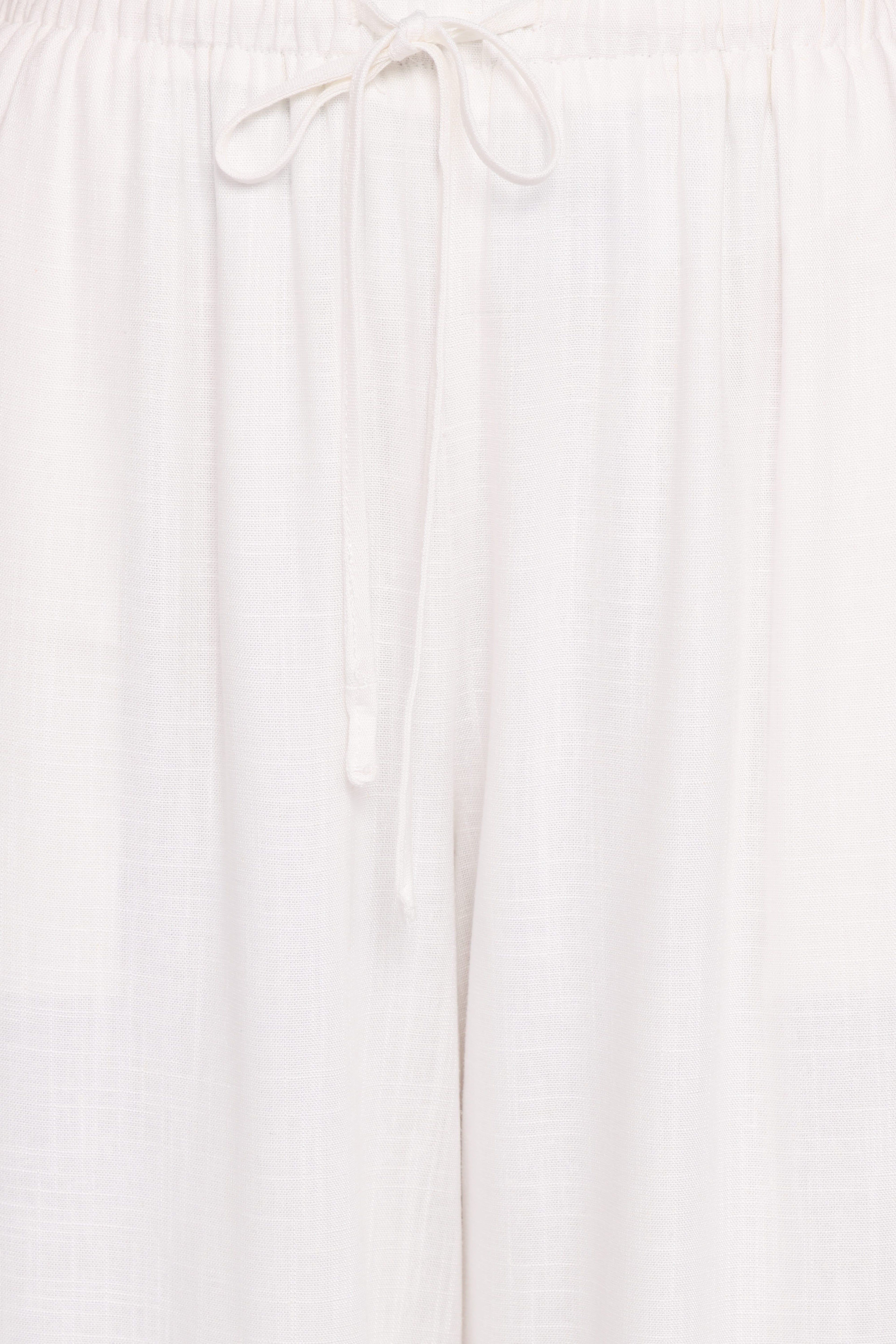 Elowen Wide Leg Pants - White