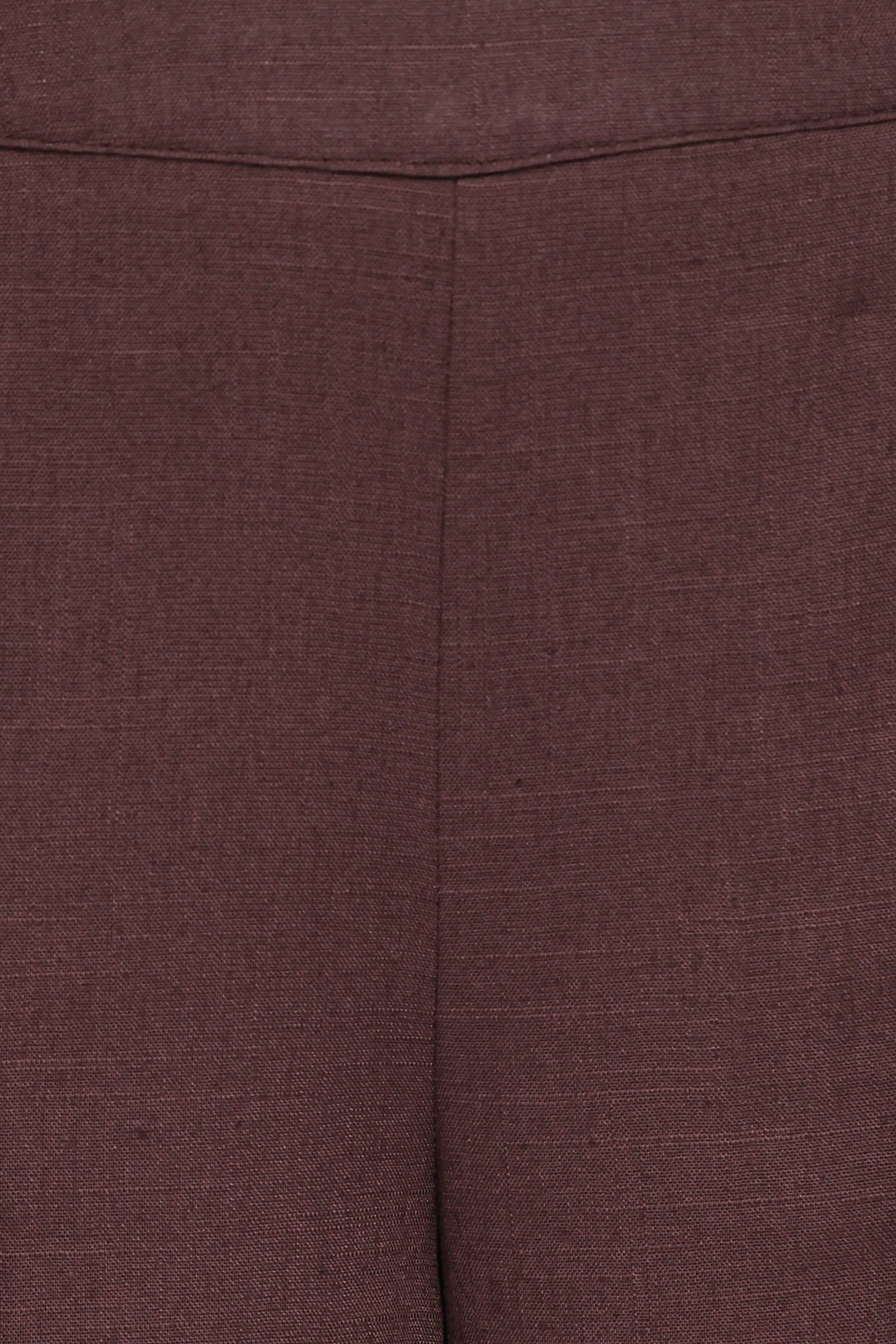 Samiya Frill Pants - Dark Brown