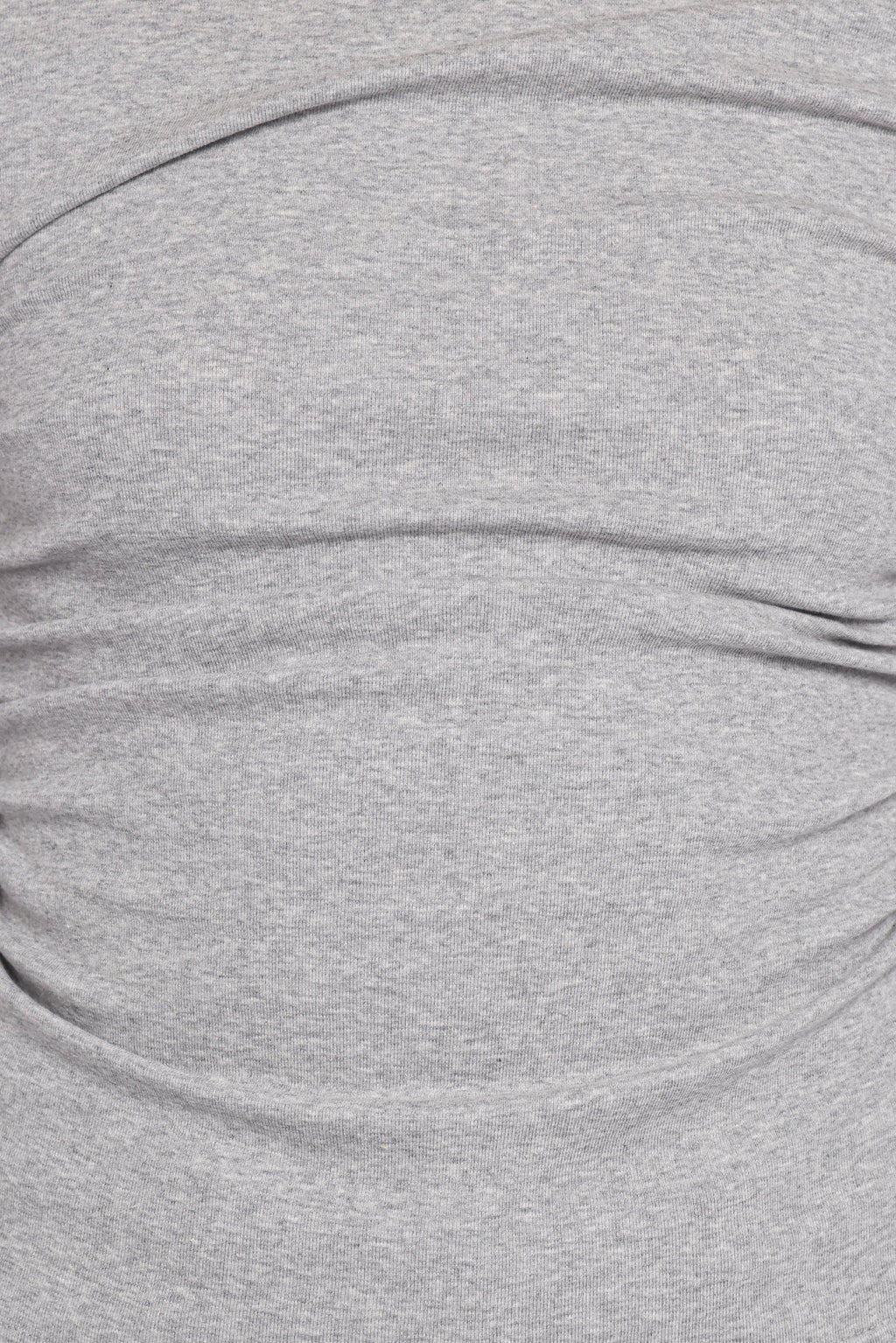 Nissa Long Sleeve Top - Heather Grey