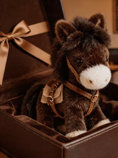 Plush Horse Keychain
