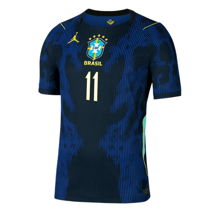 RAPHINHA #11 Brazil Away Player Version Jersey World Cup 2026