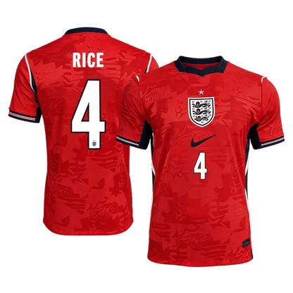 RICE #4 England Away Player Version Jersey World Cup 2026