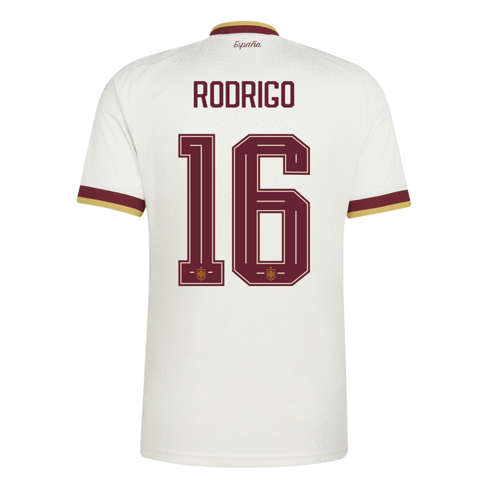 RODRIGO #16 Spain Away Soccer Jersey World Cup 2026