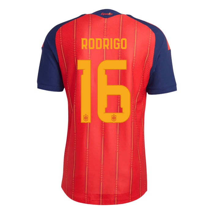 RODRIGO #16 Spain Home Player Version Jersey World Cup 2026
