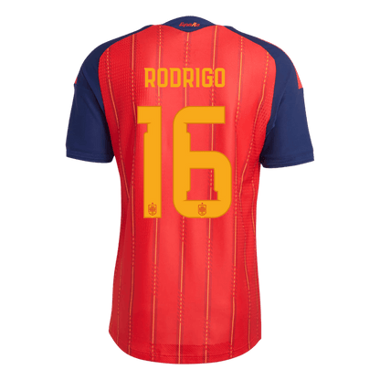 RODRIGO #16 Spain Home Player Version Jersey World Cup 2026