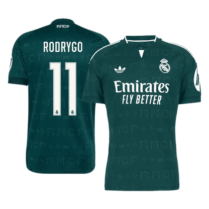 RODRYGO #11 Real Madrid Away Soccer Jersey 2026/27