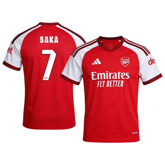 SAKA #7 Arsenal Home Soccer Jersey 2026/27 -UCL