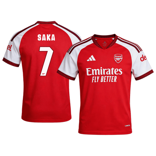 SAKA #7 Arsenal Home Soccer Jersey 2026/27 -UCL
