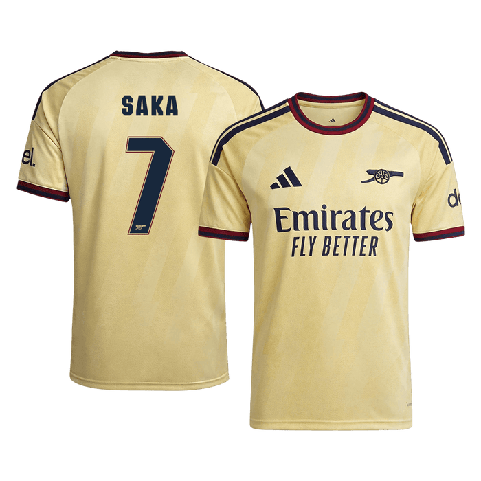 SAKA #7 Arsenal Third Away Soccer Jersey 2026/27 -UCL