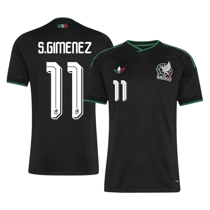 S.GIMENEZ #11 Mexico Third Away Player Version Jersey World Cup 2026