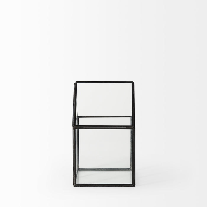 Sikes (Small) 6L x 6W x 10H Glass Terrarium