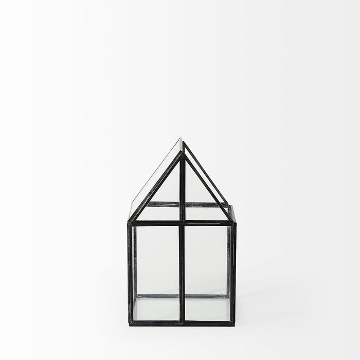 Sikes (Small) 6L x 6W x 10H Glass Terrarium