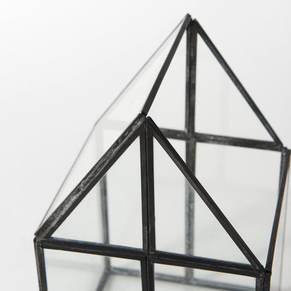 Sikes (Small) 6L x 6W x 10H Glass Terrarium