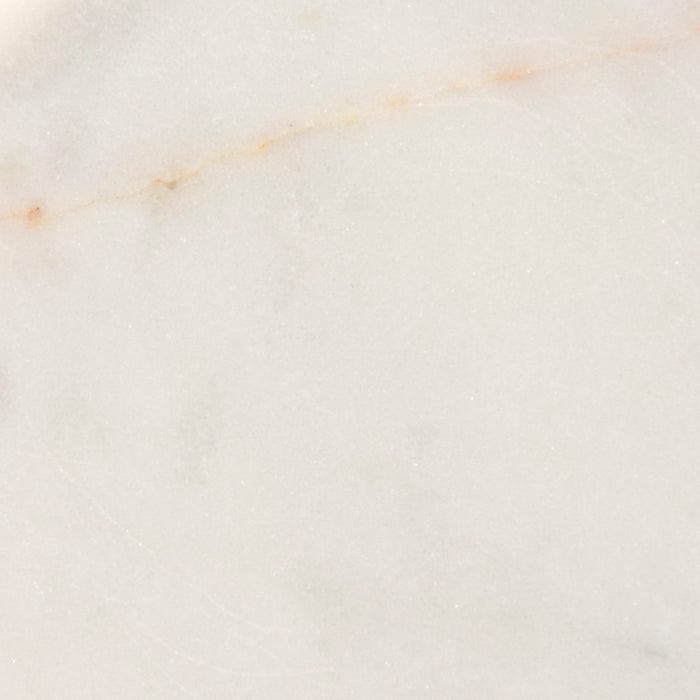 Sophia 5.0 L x 5.0 W x 3.0 H White Marble Set of 2 Wall Hooks