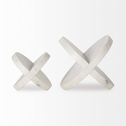 Sophia 6.0"L x 6.0"W x 6.0"H Small Marble Ornament