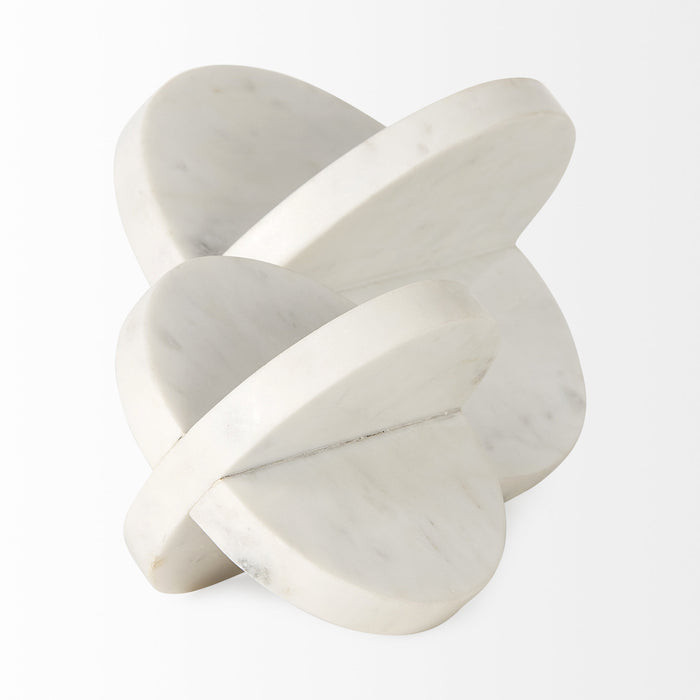 Sophia 6.0"L x 6.0"W x 6.0"H Small Marble Ornament