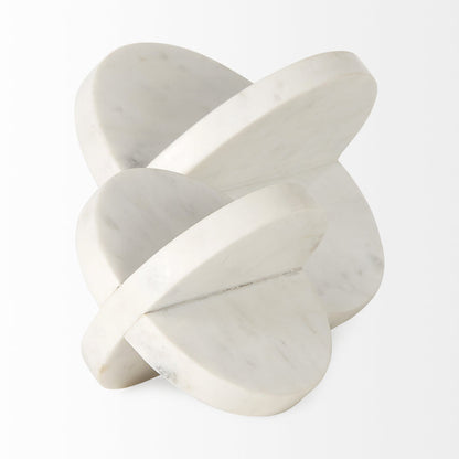 Sophia 6.0"L x 6.0"W x 6.0"H Small Marble Ornament
