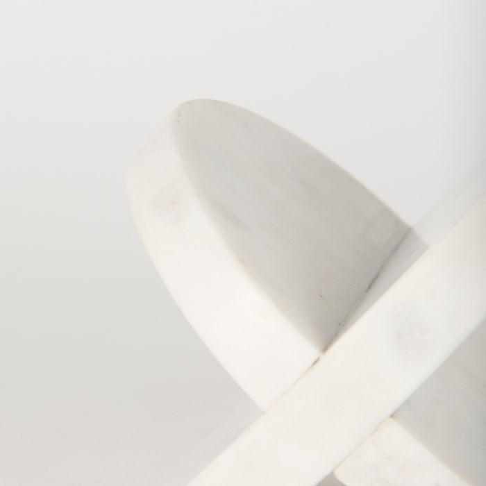 Sophia 6.0"L x 6.0"W x 6.0"H Small Marble Ornament