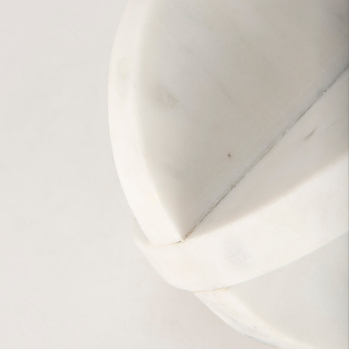 Sophia 6.0"L x 6.0"W x 6.0"H Small Marble Ornament