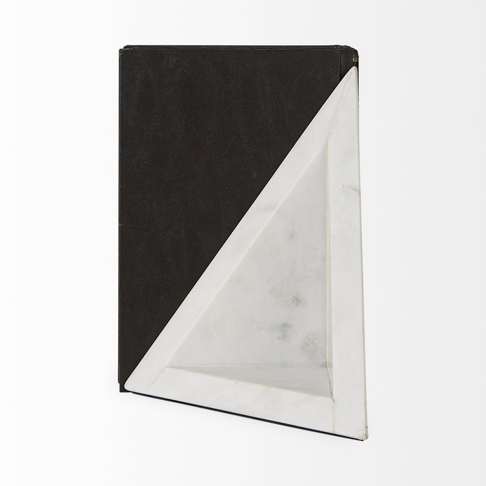 Sophia 8.0"L x 6.0"W x 7.0"H Marble Set Of Two Bookends